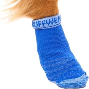 Ruffwear Bark'n Boot Socks in Blue Pool, Size 2.50 in / 2.75 in